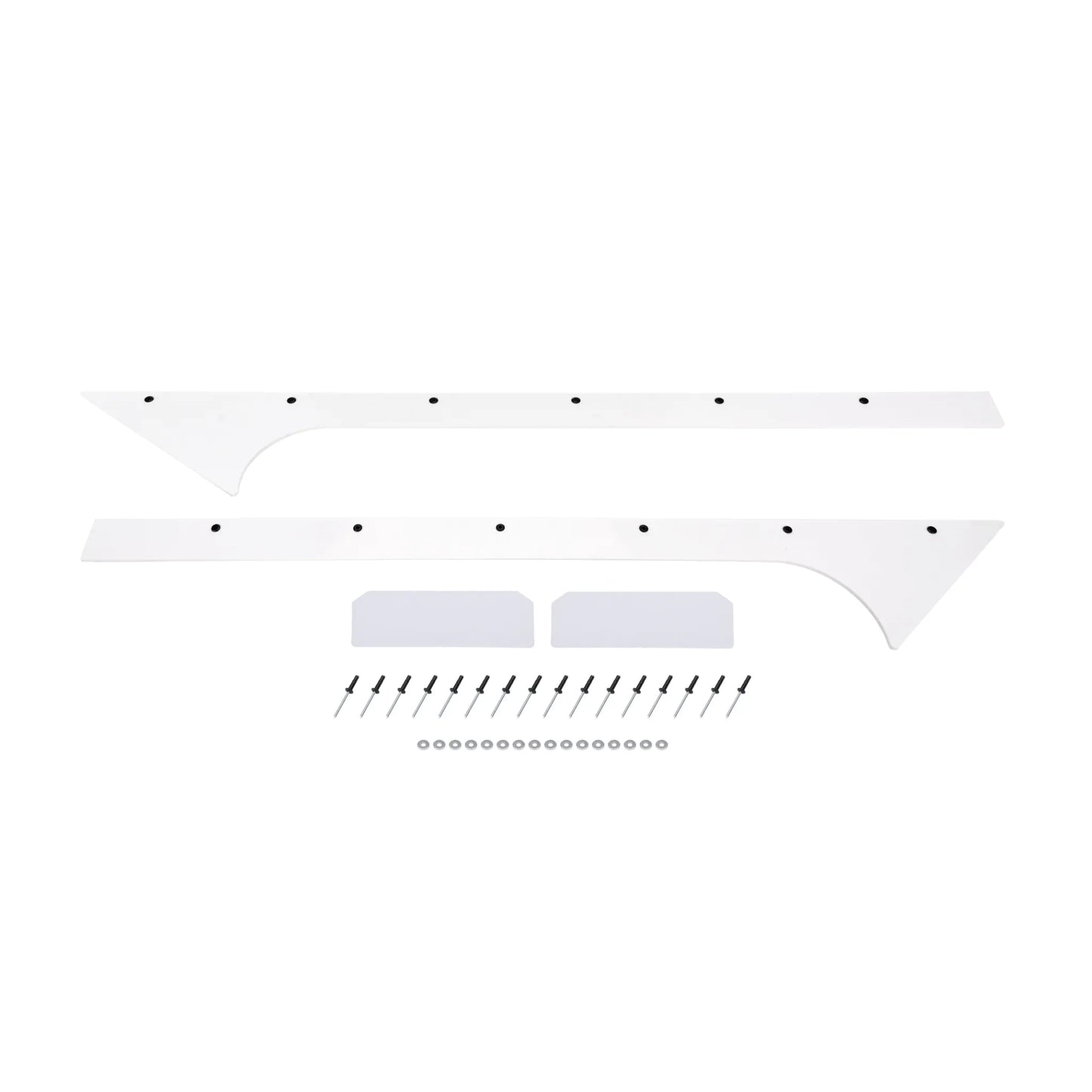 Dominator A-Pillar Kit for Dirt Late Models (White)