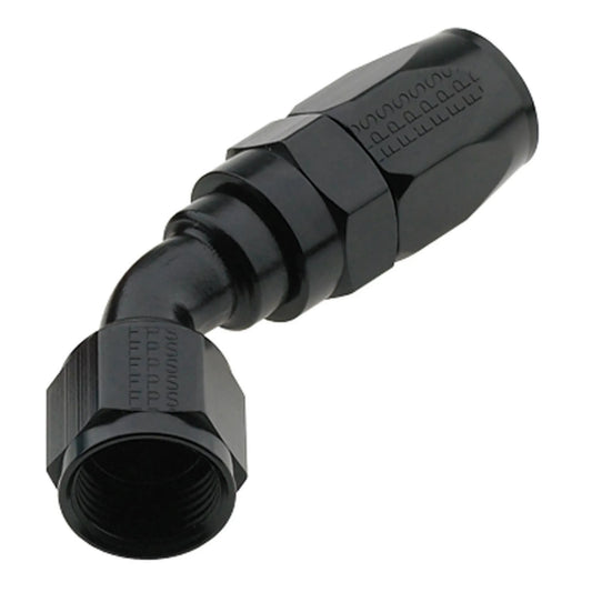 Fragola Series 2000 Pro-Flow Hose End 45-Degree Black