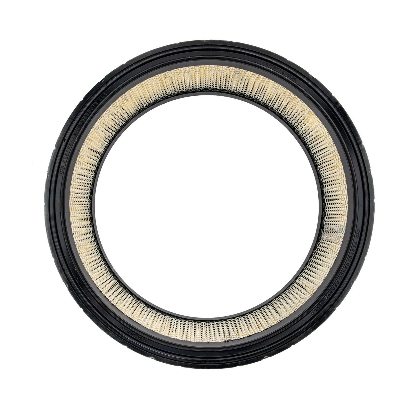 OTR Air Filter 14" Diameter Offset Media (top view)