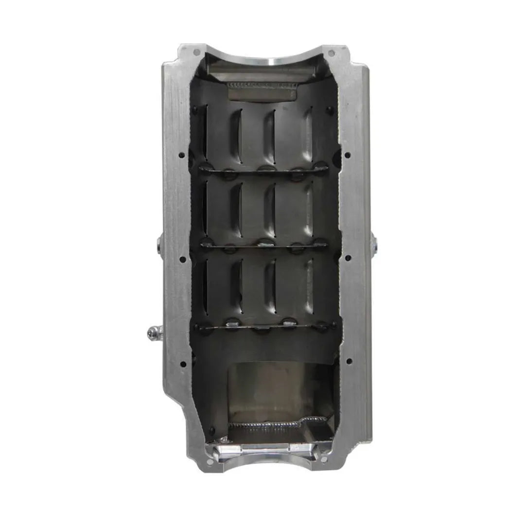 Moroso Drag Race Oil Pan w/ Rocket/Dart Block