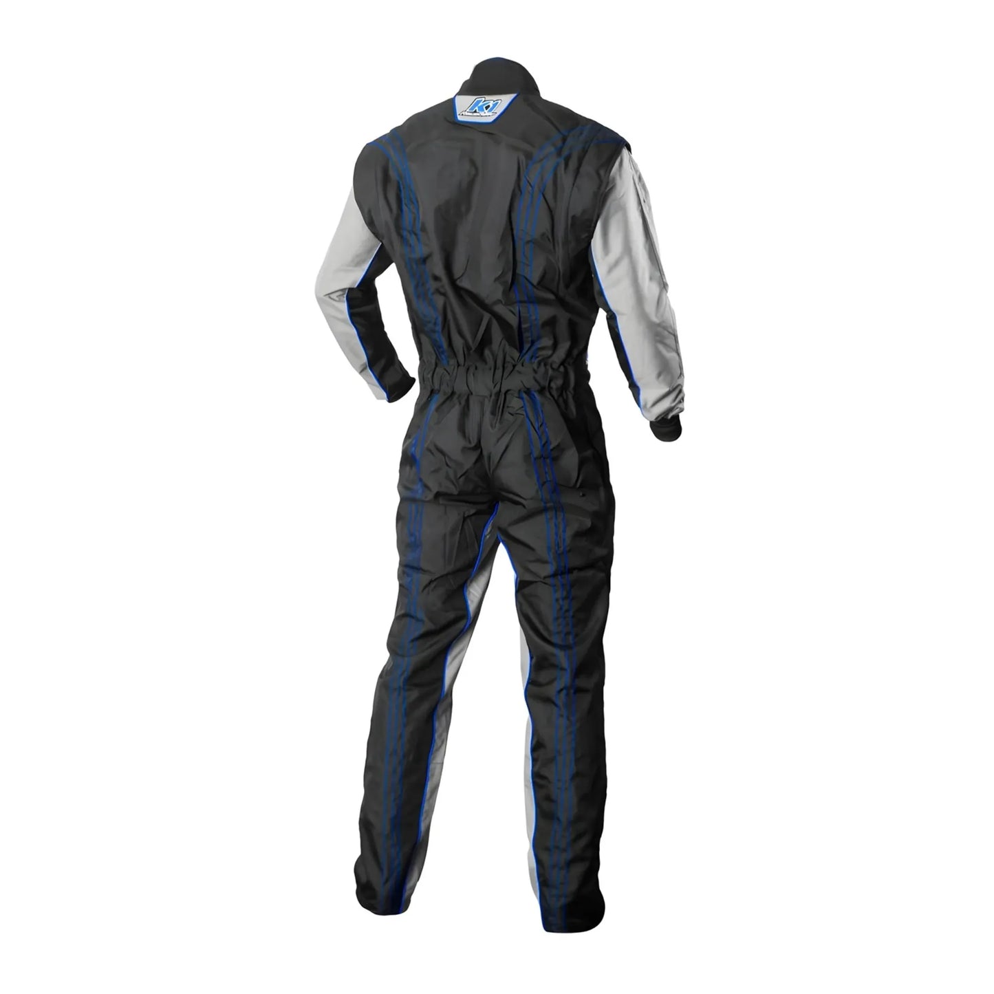 K1 Racegear GK2 Karting Suit Black/Blue (back)