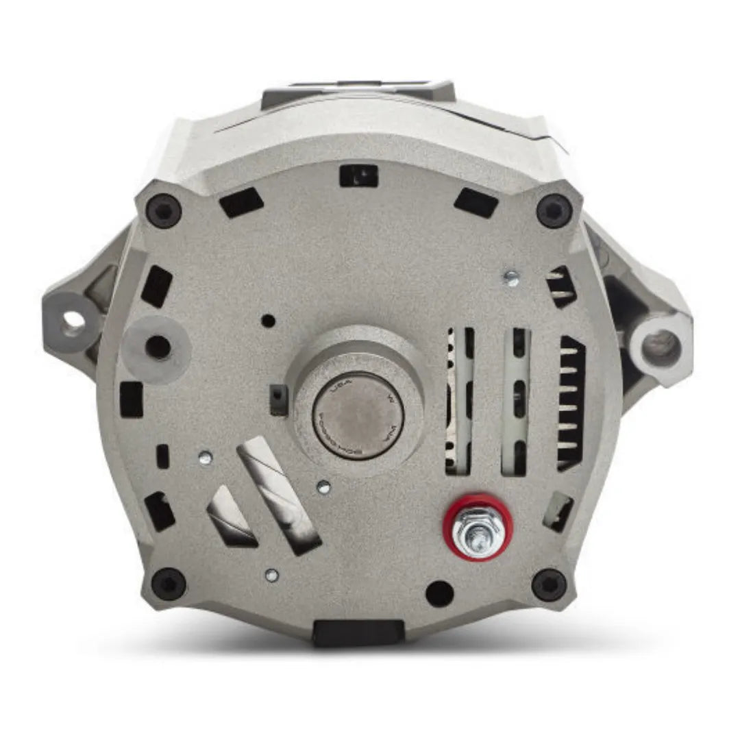Chevy Slant Edge Bowtie 1-Wire 100A Alternator 141-149