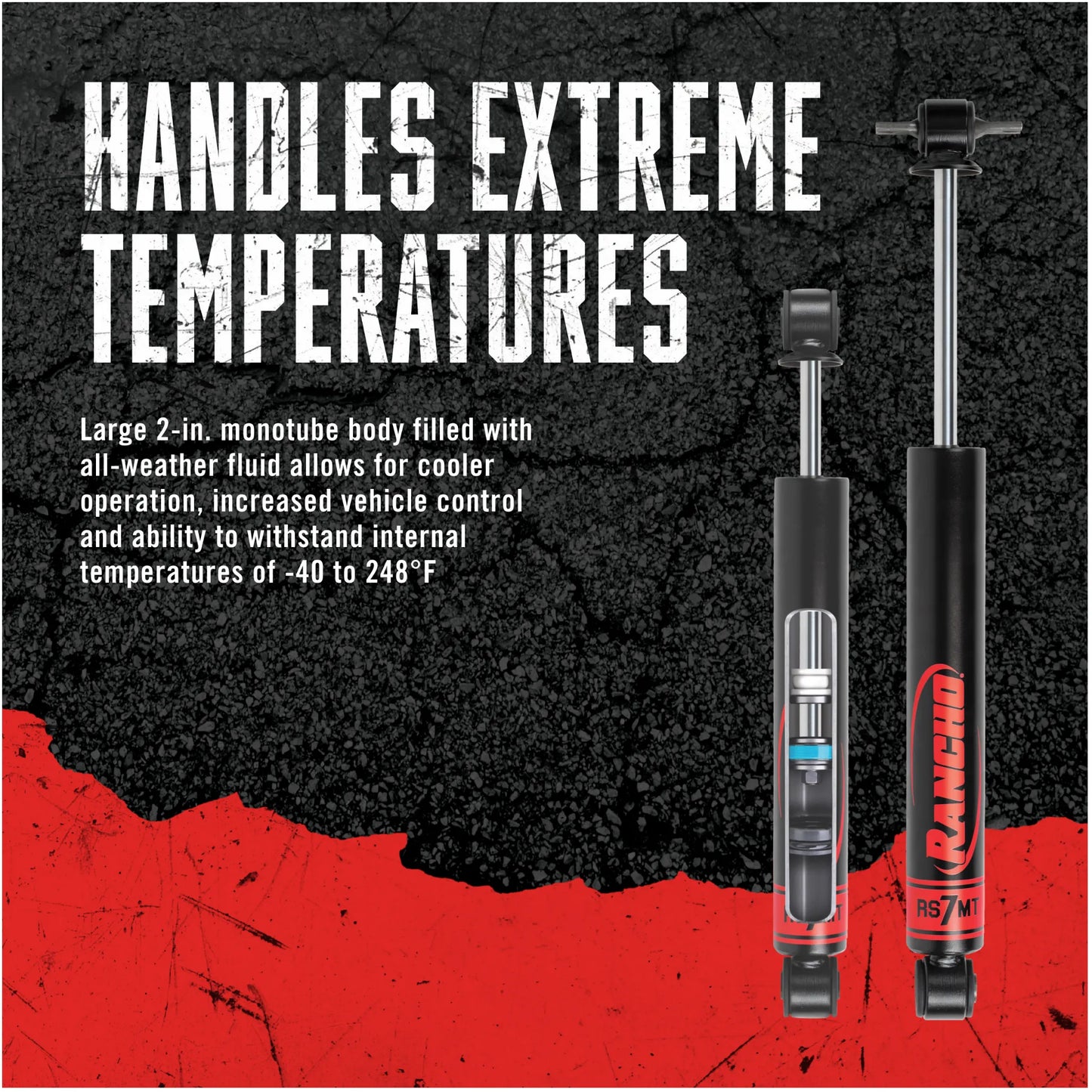 Rancho Strut Handles Extreme Temperatures