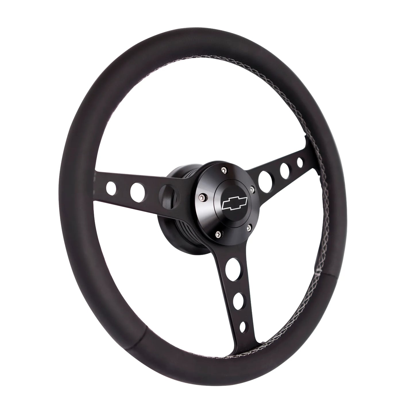 Grant Classic Series Black Steering Wheel Chevrolet Logo