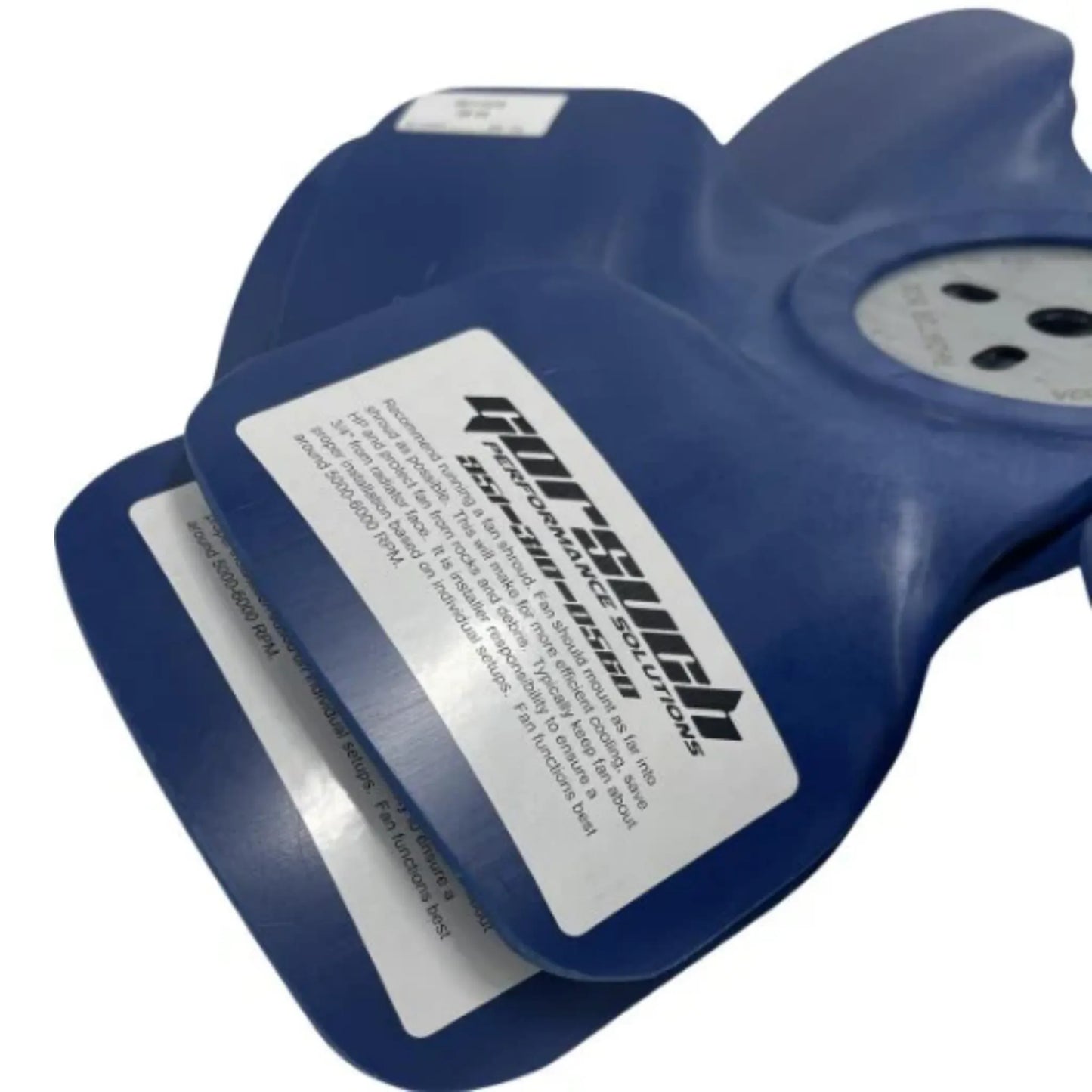 Gorsuch Engine Cooling Fan, Max Air 6 Blade