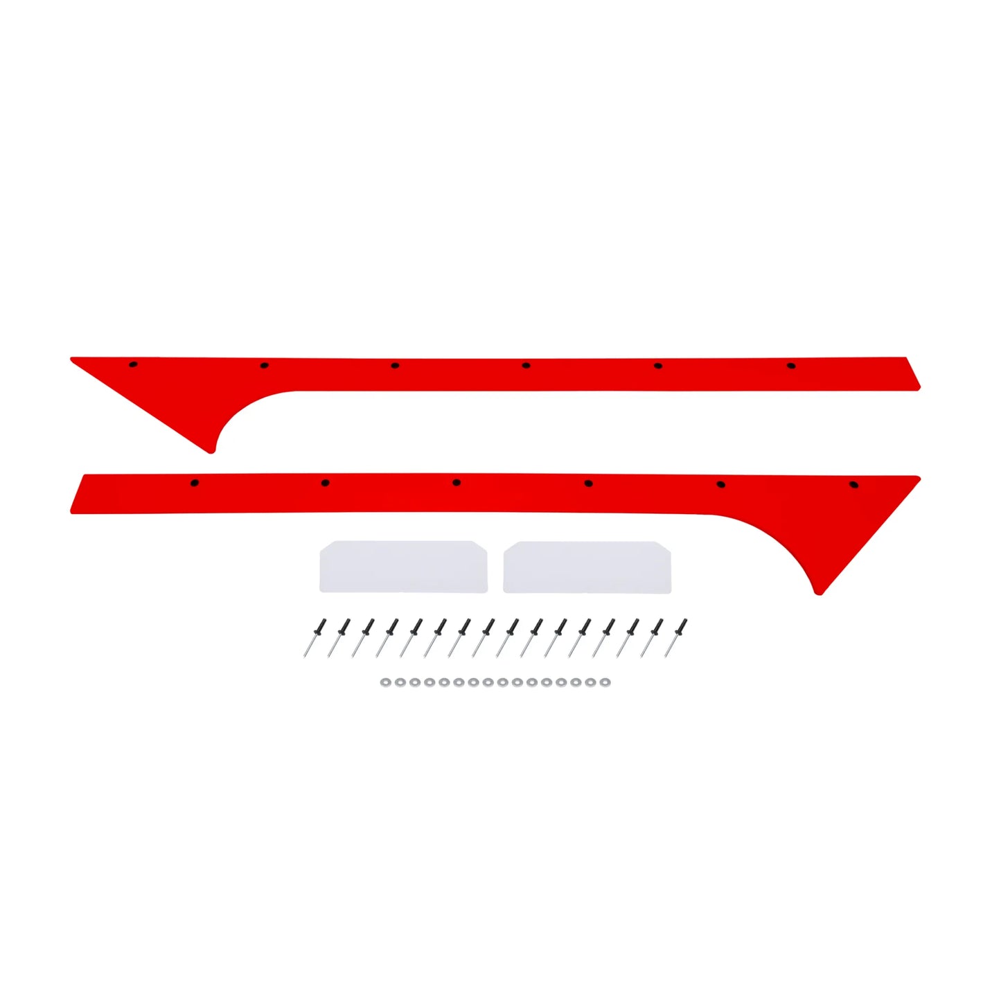 Dominator A-Pillar Kit for Dirt Late Models (Red)