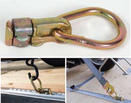 Mac's Double Stud Fitting with Pear Shaped Ring VT-2003