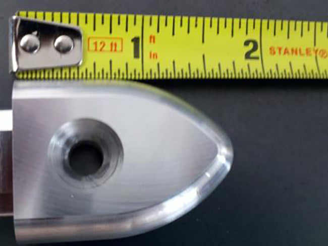 Mac's Arrowhead End-Cap for VersaTie Track
