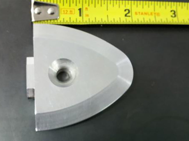 Mac's Arrowhead End-Cap for VersaTie Track