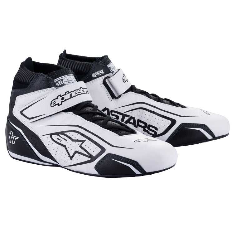 Alpinestars Tech-1 T V3 Shoes (White/Black)