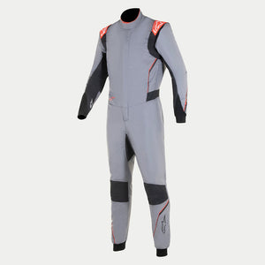 Alpinestars Hypertech V3 Suit FIA (Mid Gray/Black/Red)