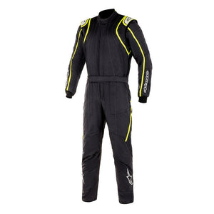 Alpinestars GP Race V2 Suit Bootcut (Black/Yellow Fluo)