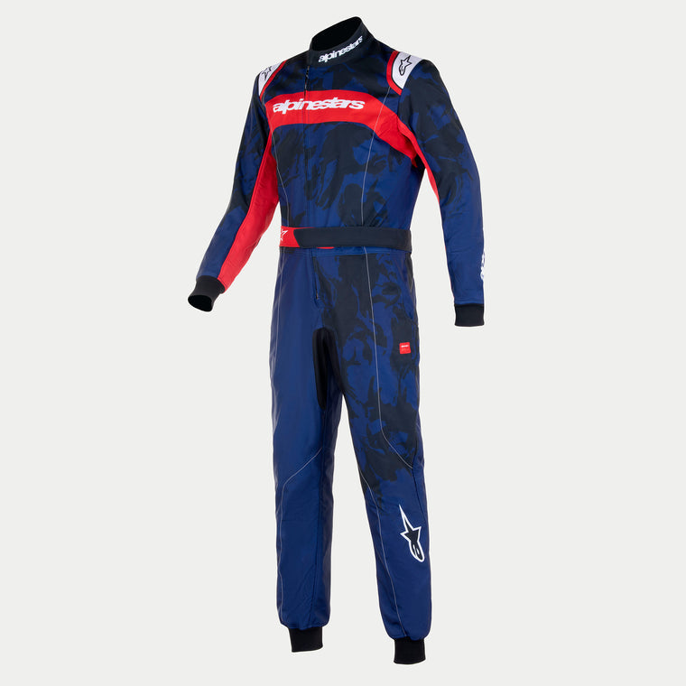 Alpinestars KMX-9 V3 Graphic 5 Suit (Navy/Red)