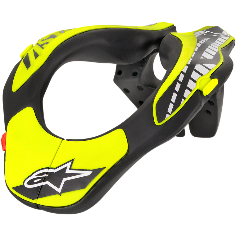 Alpinestars Youth Neck Support (Black/Yellow Fluo)