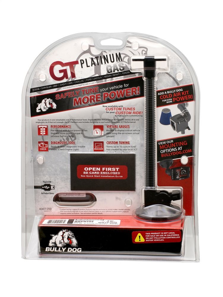 Bully Dog Triple Dog GT Platinum Gauge Tuner Gas