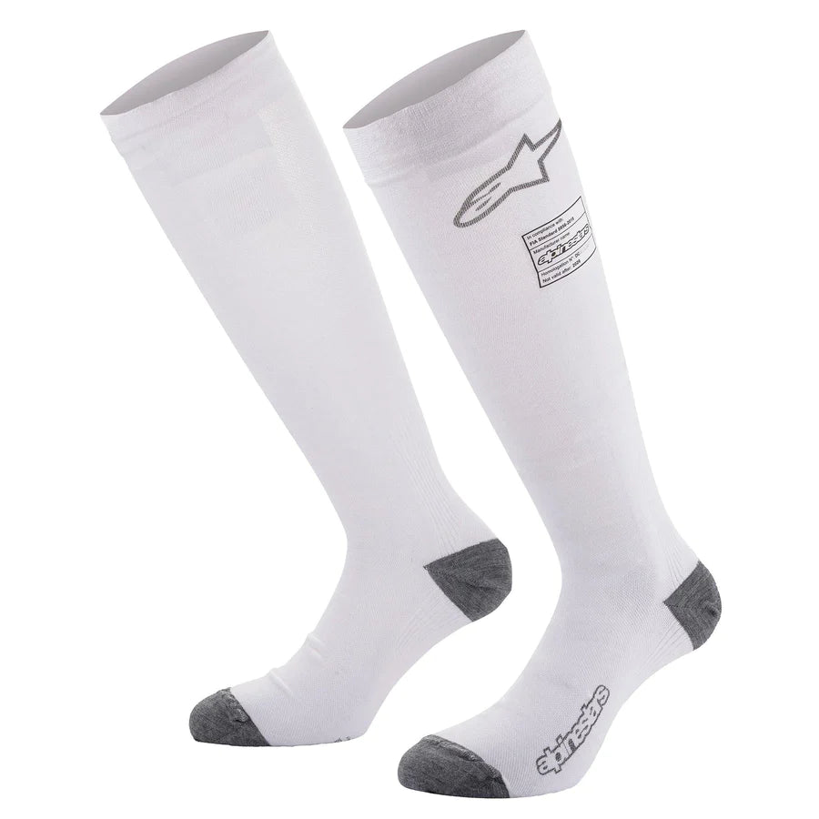 Alpinestars ZX V4 Socks - White
