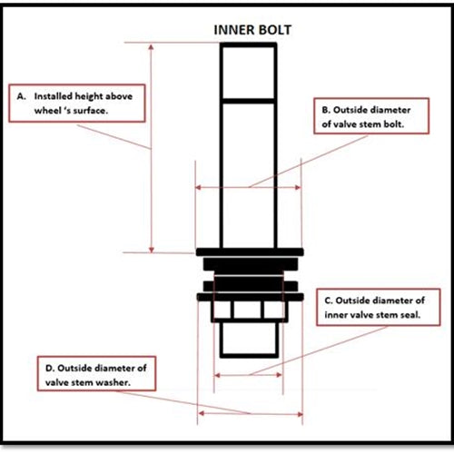 Longacre Low Profile Brass Valve Stems 50265