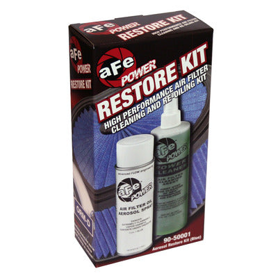 aFe Power Air Filter Cleaning Kit Blue Oil Aerosol