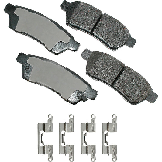 Akebono ProACT Ultra-Premium Rear Brake Pads ACT1100