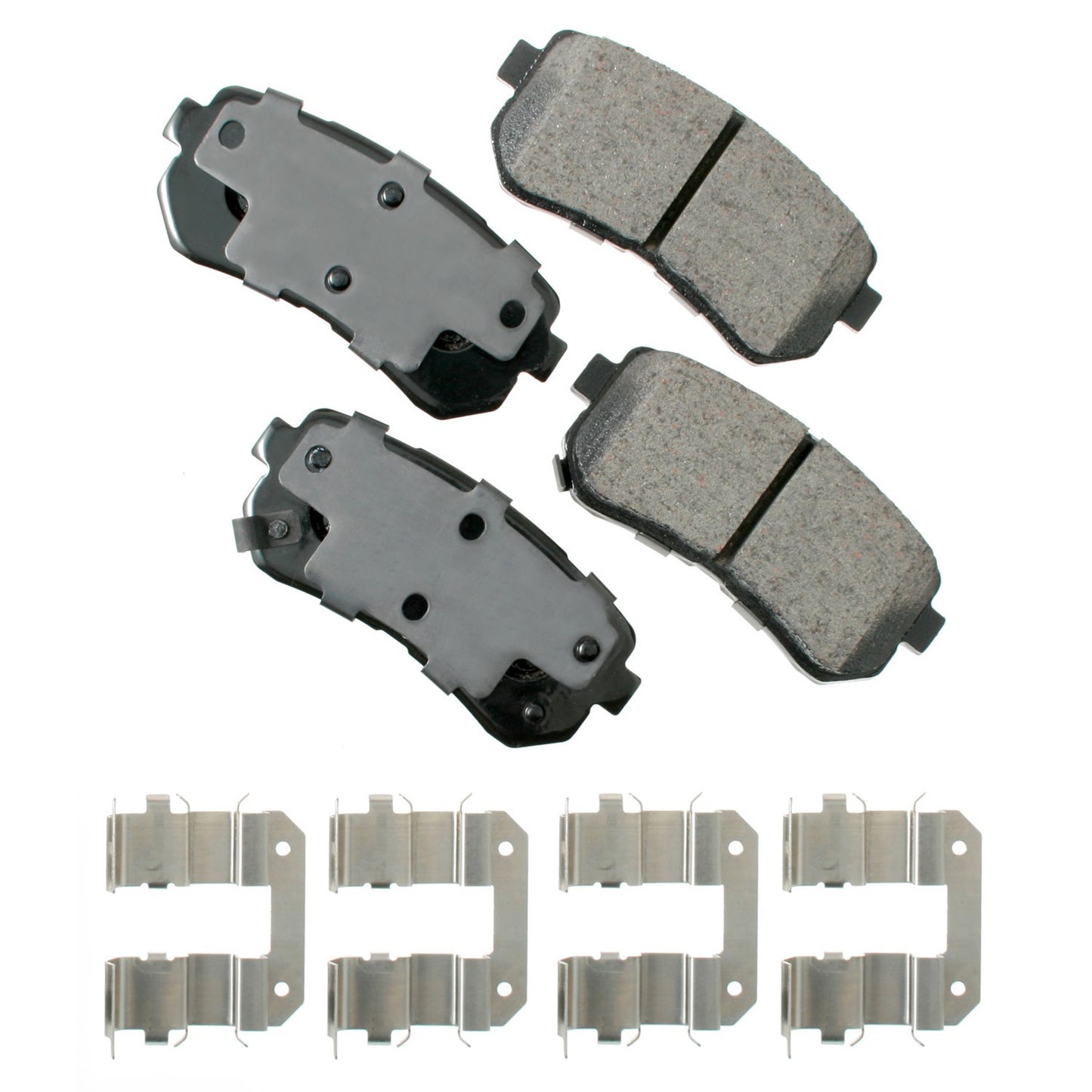 Akebono ProACT Ultra-Premium Rear Brake Pads ACT1398