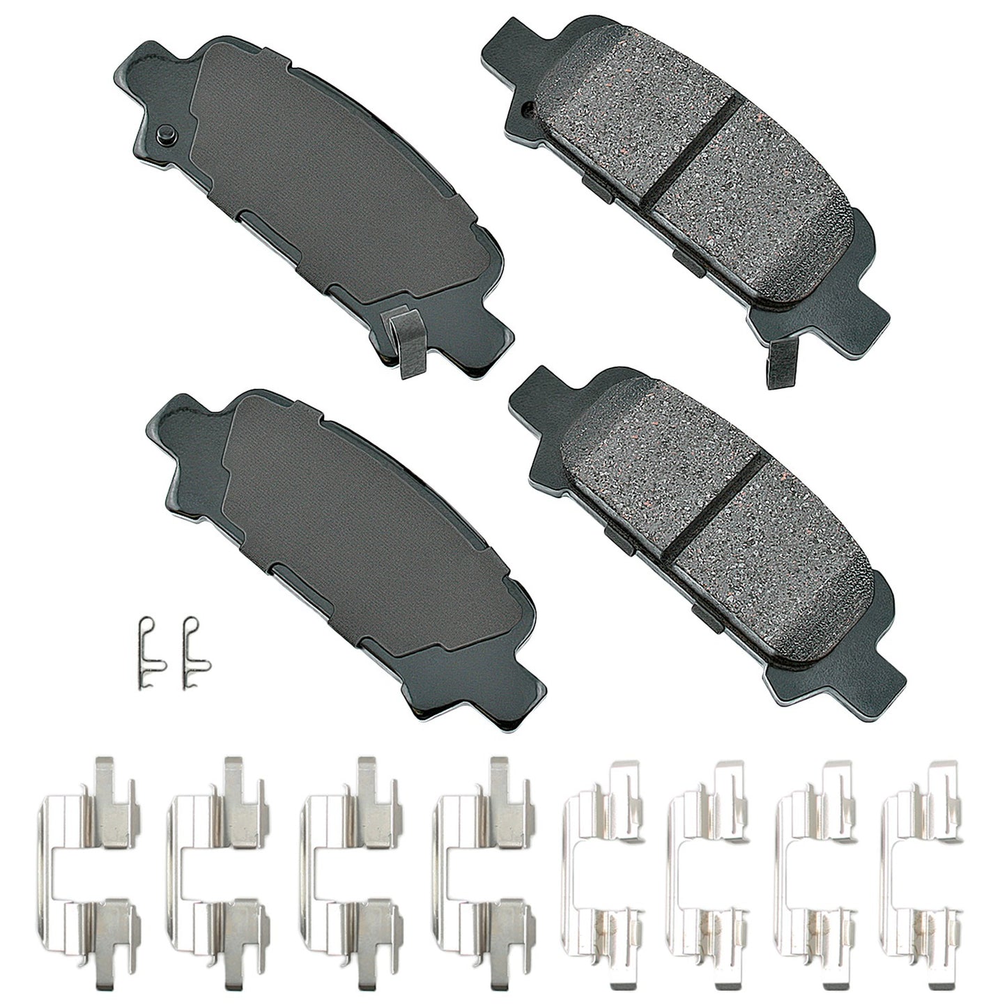 Akebono ProACT Ultra-Premium Rear Brake Pads ACT770A