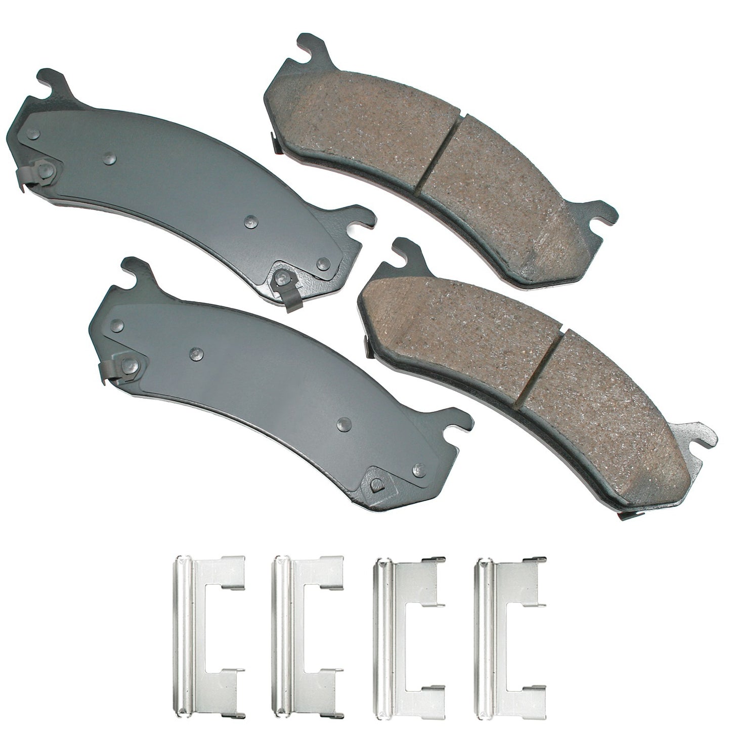 Akebono ProACT Ultra-Premium Front Brake Pads & Rear ACT785