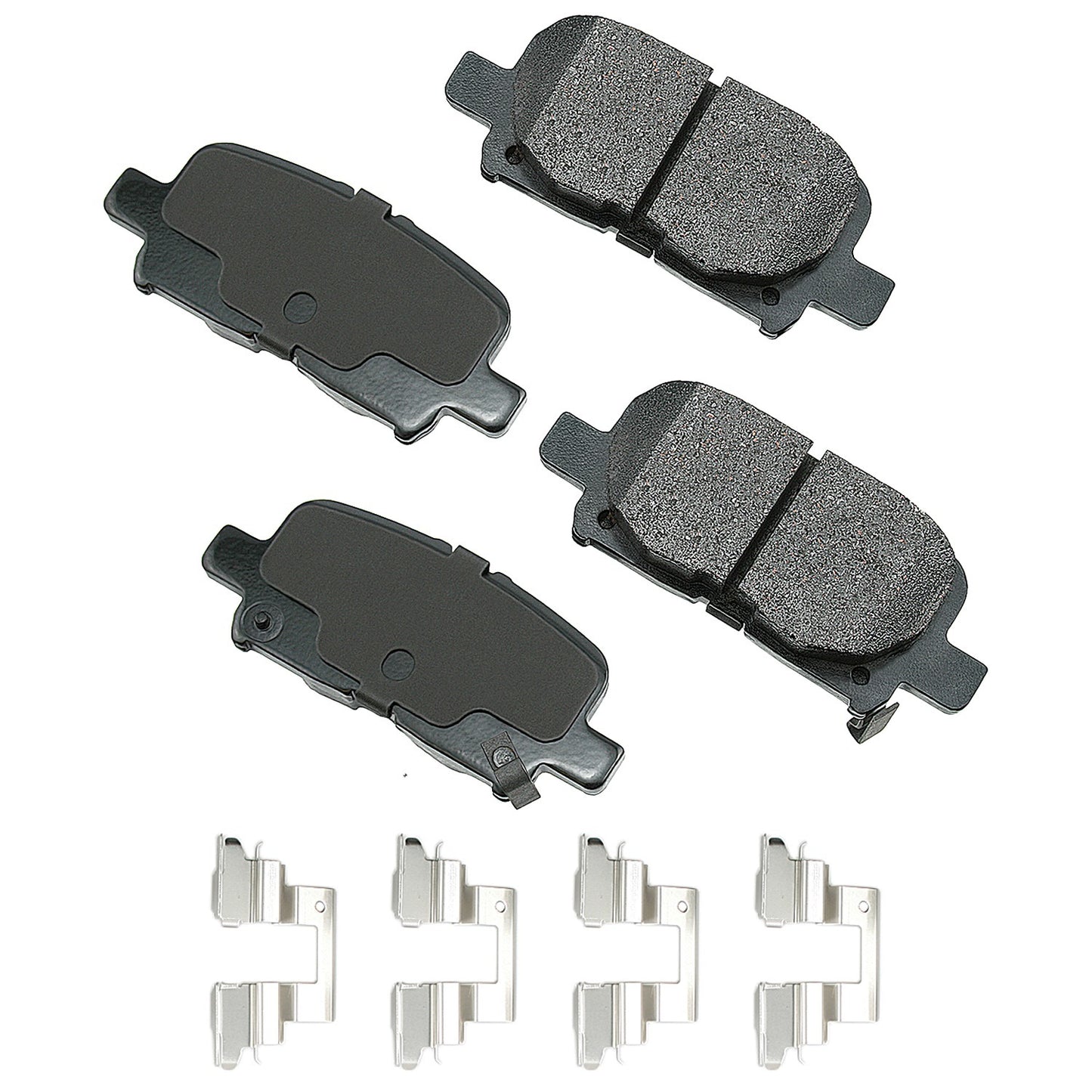 Akebono ProACT Ultra-Premium Rear Brake Pads ACT865A