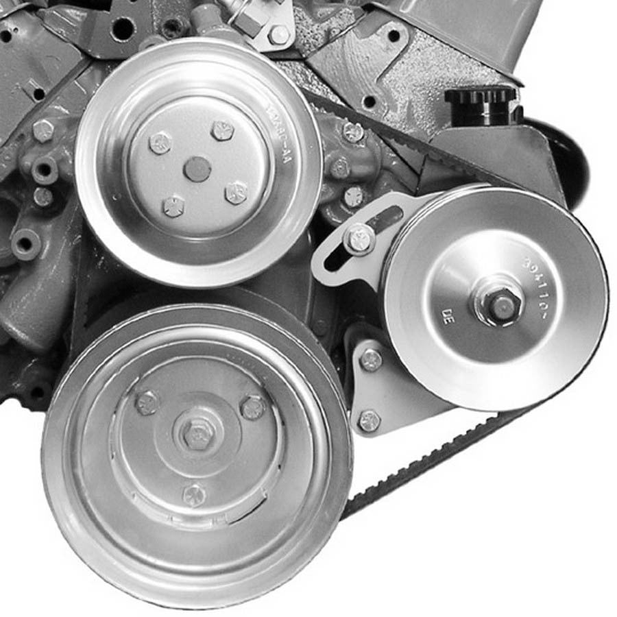 Alan Grove Components SBC LWP Power Steering Bracket for Canister Pump