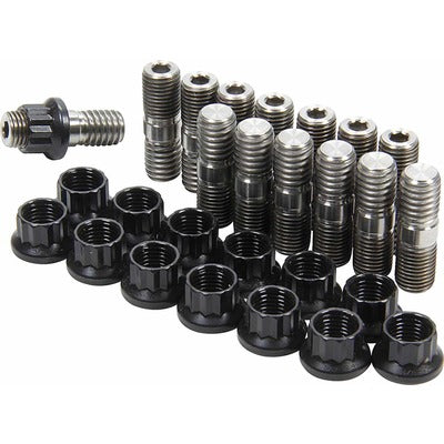 Allstar Header Stud Kit - Titanium