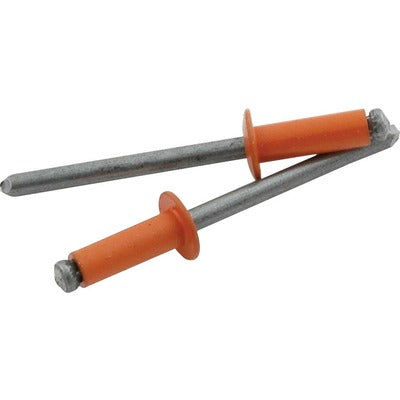 Allstar Small Head Rivet Orange 250pk