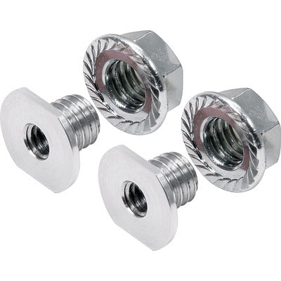 Allstar Threaded Nut Insert Aluminum 2pk