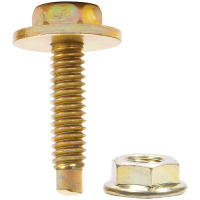 Allstar ALL18561 Body Bolt Kit 10pk Gold 1-1/8in