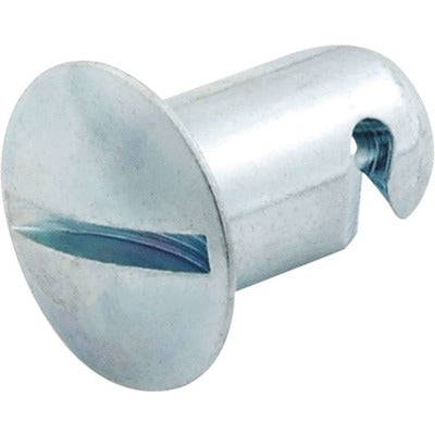 Allstar Oval Head Fasteners 7/16 .550in 10pk Alum