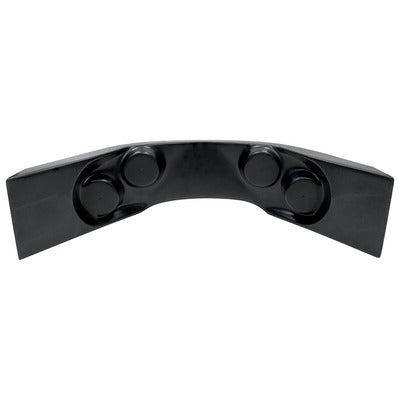 Allstar Fiberglass Curved Dash Panel - Black