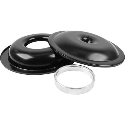 Allstar Lightweight 14in Air Cleaner Kit Black No Element 1in Spacer