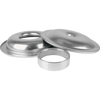 Allstar Lightweight 14in Air Cleaner Kit Plain No Element 1-1/2in Space