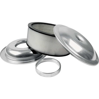 Allstar Lightweight 14in Air Cleaner Kit Plain 5in Paper Element