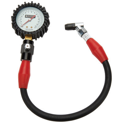 Allstar Tire Pressure Gauge 0-15 PSI 2-1/4in Glow