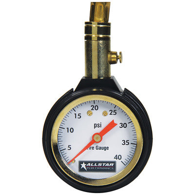 Allstar ALL44077 Tire Pressure Gauge 0-40 PSI