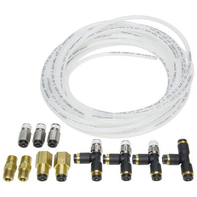 Allstar Nylon Brake Line Kit for use w/ Gauges