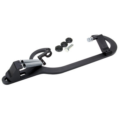 Allstar Throttle Return Spring Bracket with Stop Black
