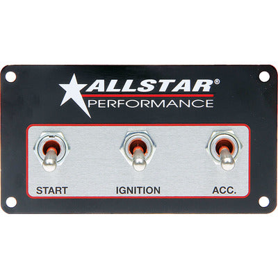 Allstar Weatherproof Switch Panel Three Switches