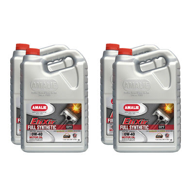 Amalie Elixir Synthetic 0W40 Motor Oil Case of 4 (gallon)