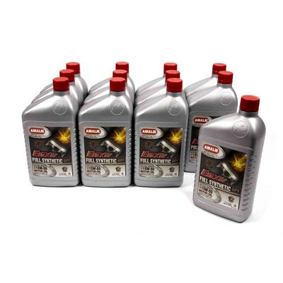 Amalie Elixir Synthetic 15W50 Oil - Case of 12 (quart)