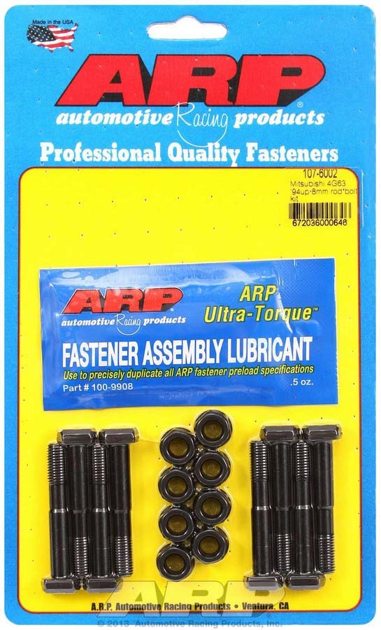 ARP Mits. Rod Bolt Kit - Fits 94-Up 4G63 107-6002