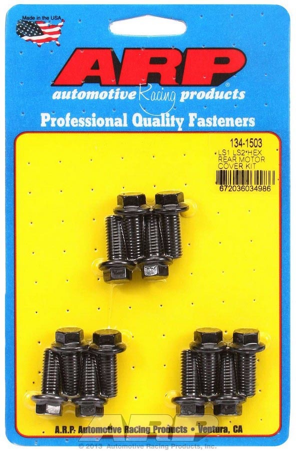 ARP Rear Motor Cover Bolt Kit - 6pt LS1/LS2 134-1503
