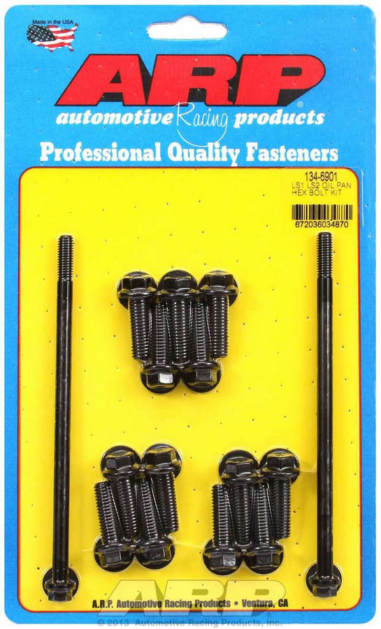 ARP LS1/LS2 Oil Pan Bolt Kit 6pt 134-6901
