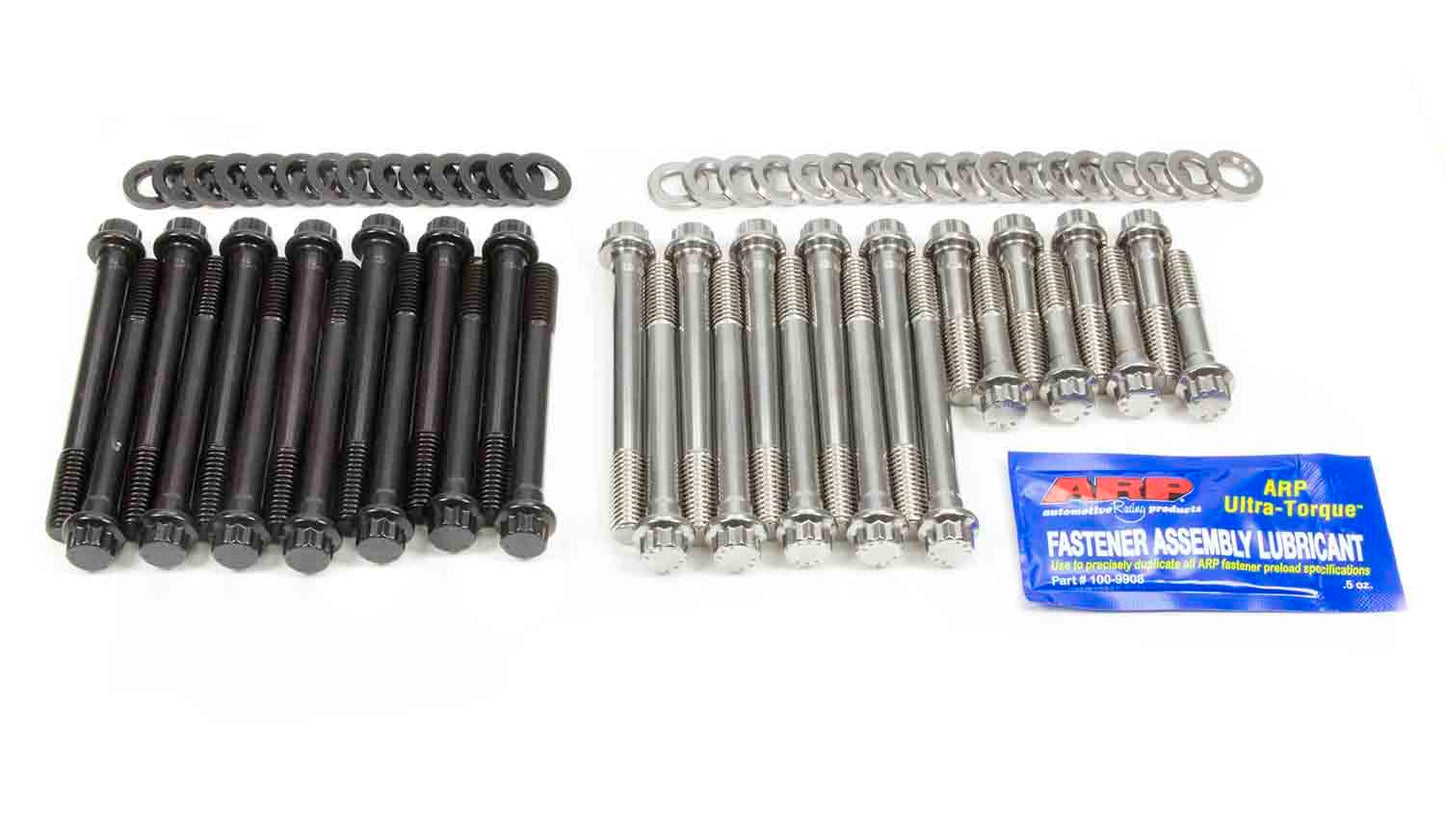 ARP BBC Head Bolt Kit 12pt w/S.S.Outer Bolts 135-3704