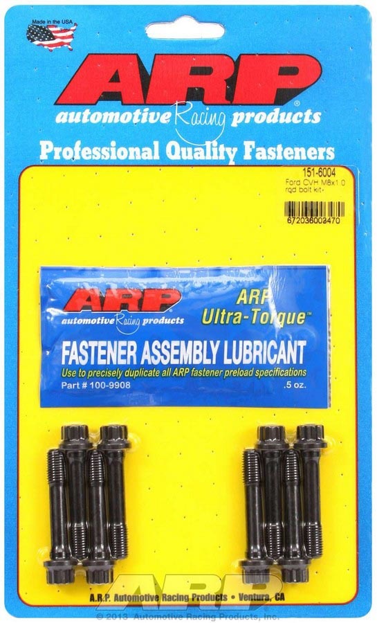 ARP Ford Rod Bolt Kit - 1.6L CVH M8 151-6004