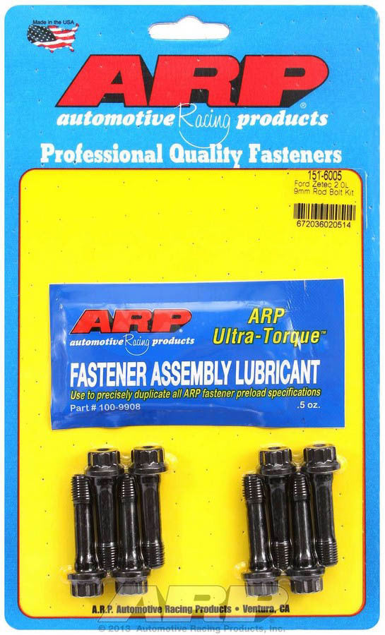 ARP Ford Rod Bolt Kit - Fits Zetec 2.0L 9mm 151-6005